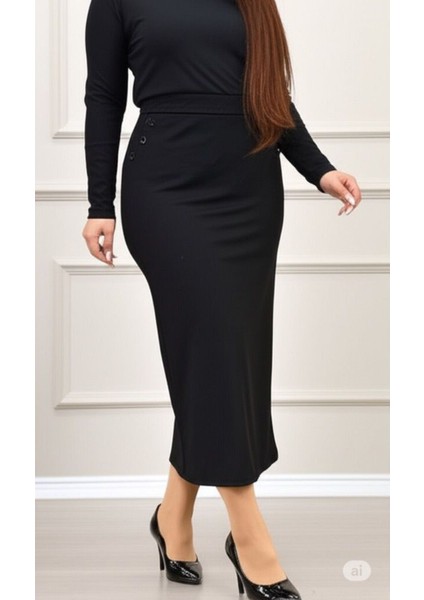 Cepli (Dügme Detaylı 93-94CM) Kalem Etek fiyatları