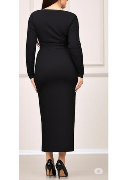 Cepli (Dügme Detaylı 93-94CM) Kalem Etek