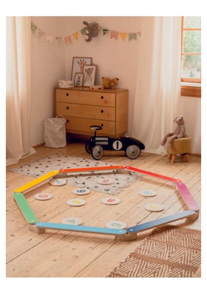 Ahşap Denge Kirişi, Denge Tahtası,oyuncak,aktivite Oyuncağı,ahsap Oyuncaklar,montessori Oyuncak fırsatları