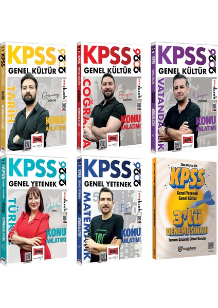 2026 Kpss Tüm Dersler Konu Anlatımı Seti