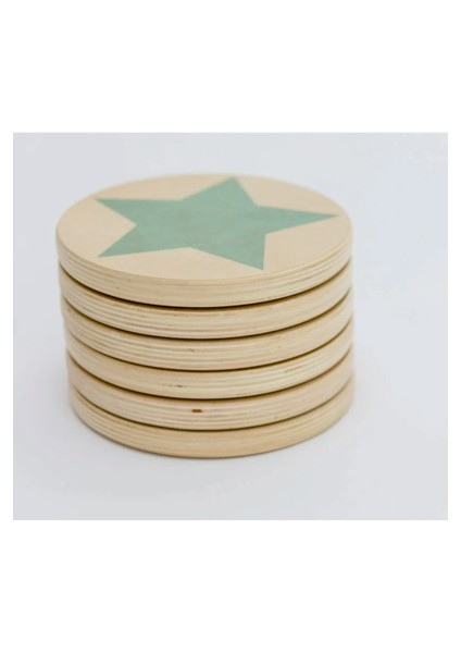 Ahşap Basamak Taşları: Renk/şekil Tanıma, Denge Alıştırması, Ince/kaba Motor Becerilerini Geliştirme indirimleri