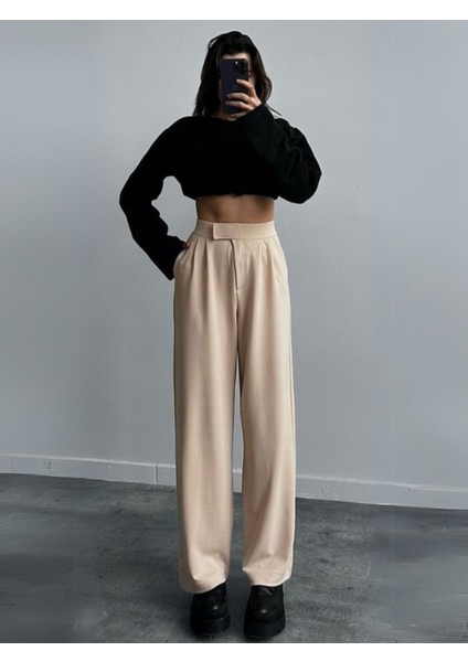 Rahat Kesim Palazzo Salaş Pantolon