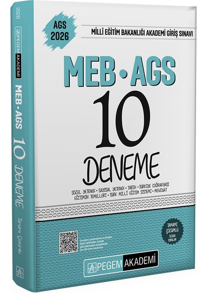 2026 Meb Ags Tamamı Çözümlü 10 Deneme