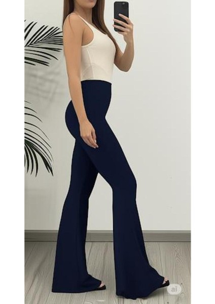 Scuba Krep Ispanyol Paça Pantolon fiyatları