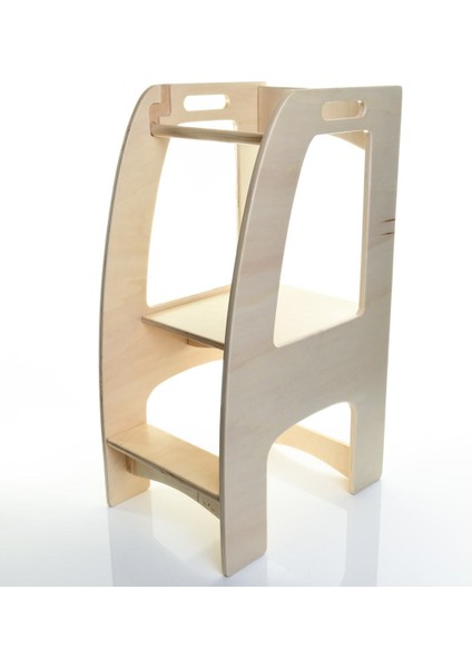 Ahşap Montessori Öğrenme Kulesi / 2-6 Yaş /