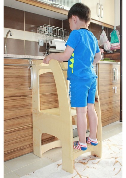 Ahşap Montessori Öğrenme Kulesi / 2-6 Yaş / fiyatları