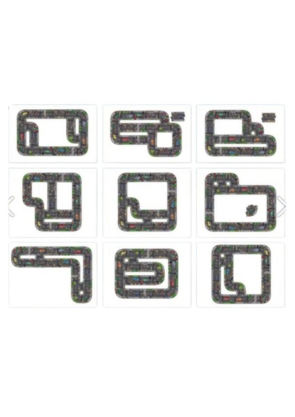 Oyuncak Araba, Araç Parkuru (Large) -Eğitici ve Eğlenceli Yol Yapım Ahşap Oyuncak - Otoban Puzzle fiyatları