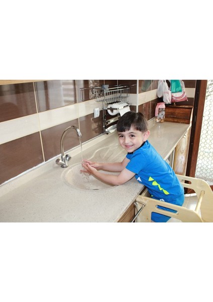 Ahşap Montessori Öğrenme Kulesi / 2-6 Yaş / fırsatları