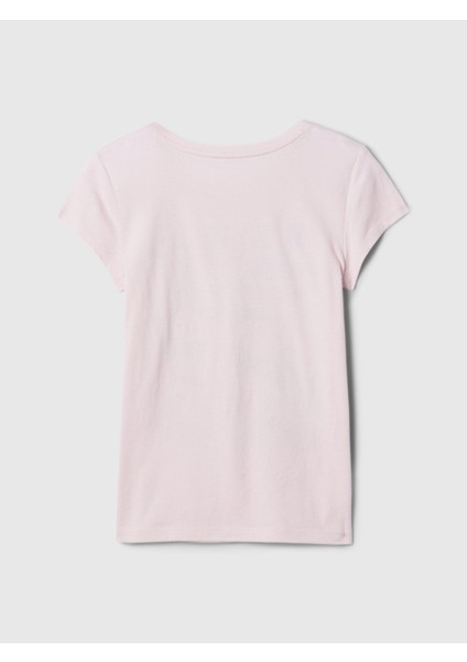 Kız Çocuk Pembe Grafikli T-Shirt fiyatları