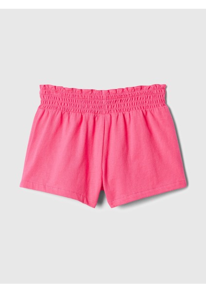 Kız Bebek Pembe Fırfırlı Büzgülü Şort fiyatları