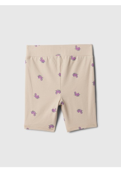 Kız Bebek Bej Mix & Match Biker Şort fiyatları