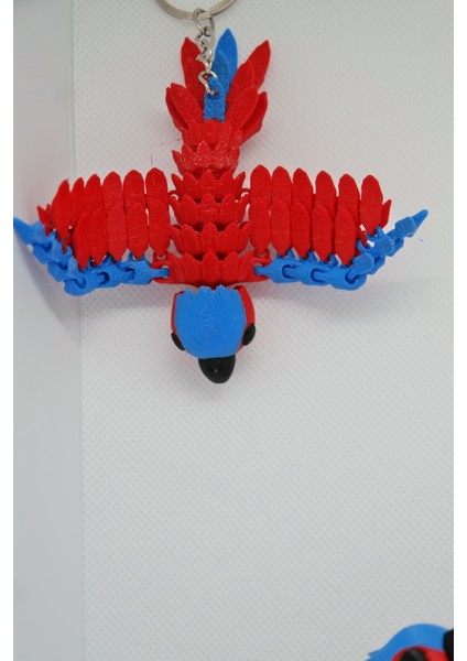 Tropik Kanatlar – Hareketli Papağan Anahtarlık modelleri