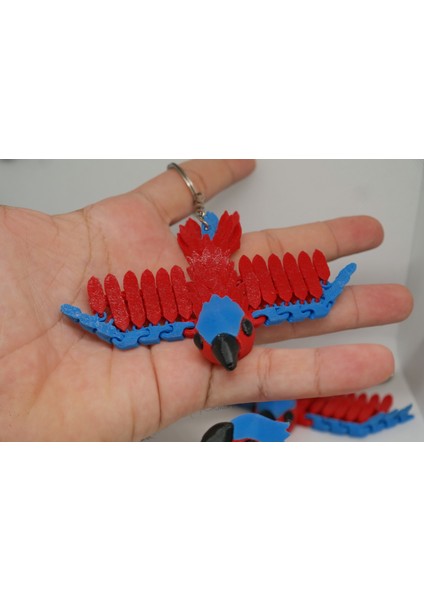 Tropik Kanatlar – Hareketli Papağan Anahtarlık indirimleri