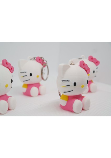 Hello Kitty Oturan Figür Anahtarlık modelleri