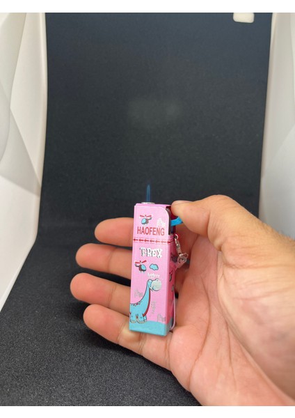 Şık Tasarım Metal Ipli Çakmak