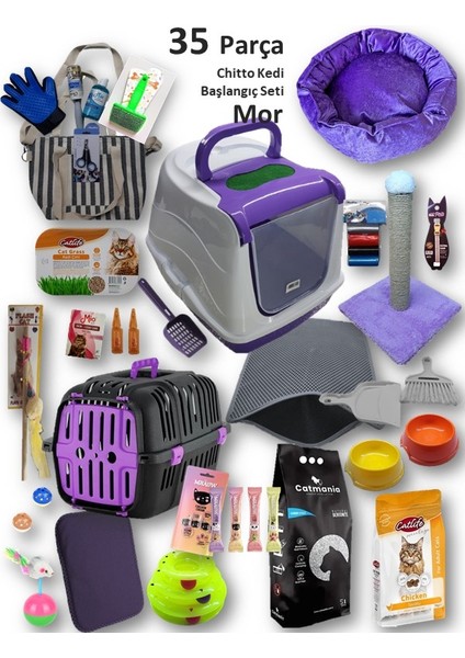 Chitto 35 Parça Kedi Başlangıç Seti