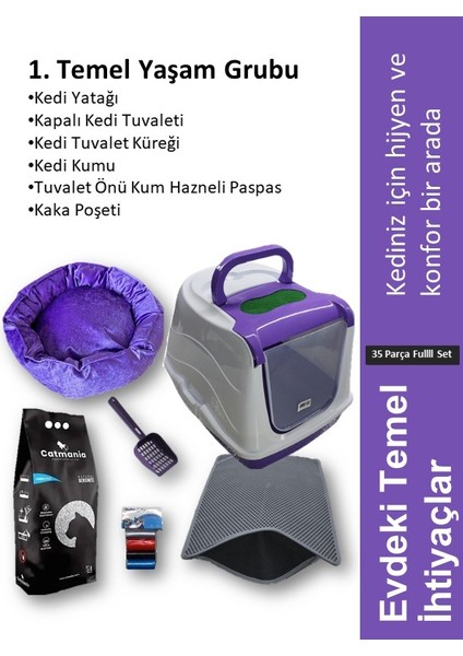 Chitto 35 Parça Kedi Başlangıç Seti modelleri