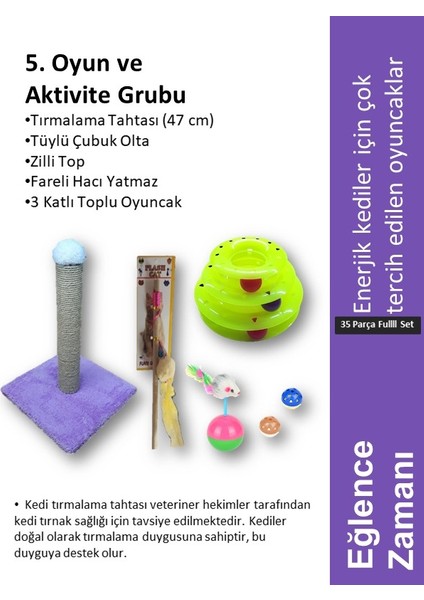 Chitto 35 Parça Kedi Başlangıç Seti