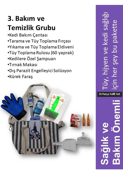 Chitto 35 Parça Kedi Başlangıç Seti