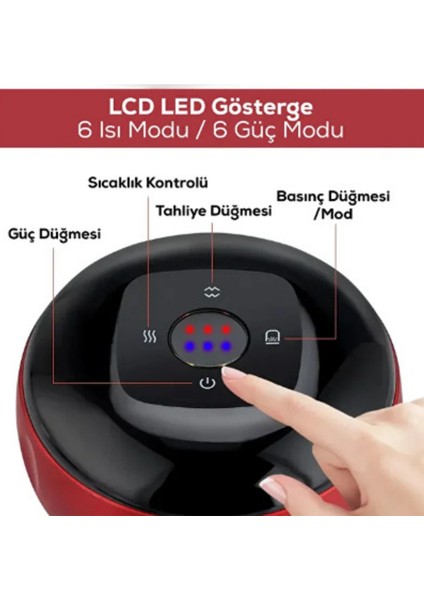 Büro Ev Ofis Kişisel Masaj Bakımı Için Elektronik Vücut Vakum Aparatı fırsatları