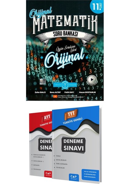 Yayın 11. Sınıf Özgün Sorularla Matematik Soru Bankası