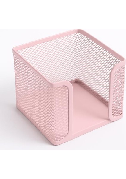Metal Toz Pembe Küp Notluk + Not Kağıdı modelleri
