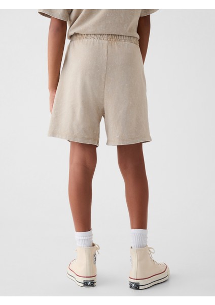 Erkek Çocuk Bej Bağcıklı Şort fırsatları