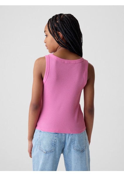 Kız Çocuk Pembe Fitilli Atlet modelleri