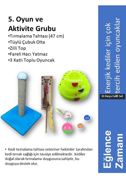 Chitto 35 Parça Kedi Başlangıç Seti