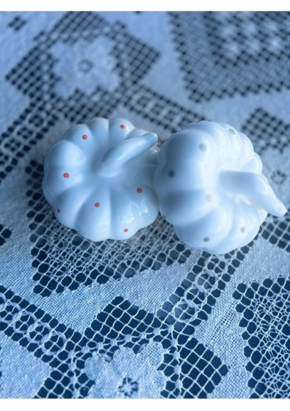 2’li Seramik Kabak Set, Kabak Dekor, Pumpkin modelleri