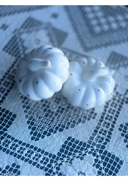 2’li Seramik Kabak Set, Kabak Dekor, Pumpkin indirimleri