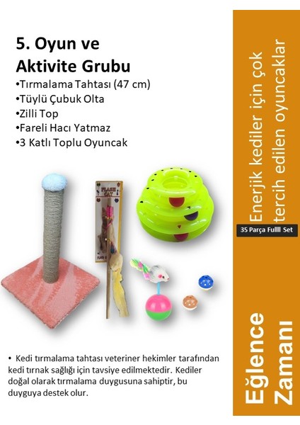 Chitto 35 Parça Kedi Başlangıç Seti