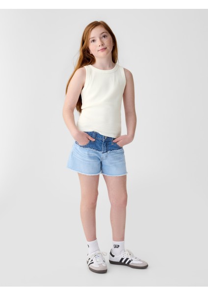 Kız Çocuk Kırık Beyaz Fitilli Atlet fiyatları