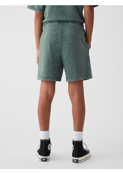 Erkek Çocuk Yeşil Bağcıklı Şort indirimleri