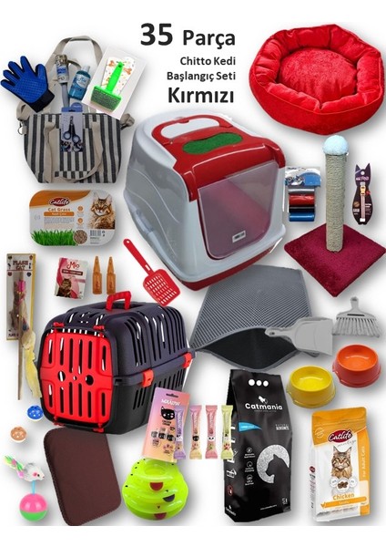 Chitto 35 Parça Kedi Başlangıç Seti