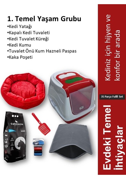 Chitto 35 Parça Kedi Başlangıç Seti modelleri