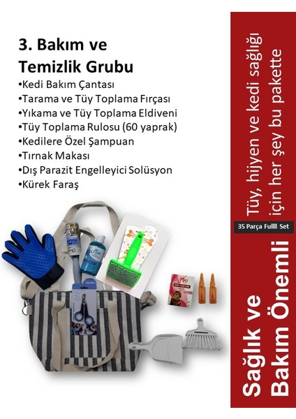 Chitto 35 Parça Kedi Başlangıç Seti indirimleri