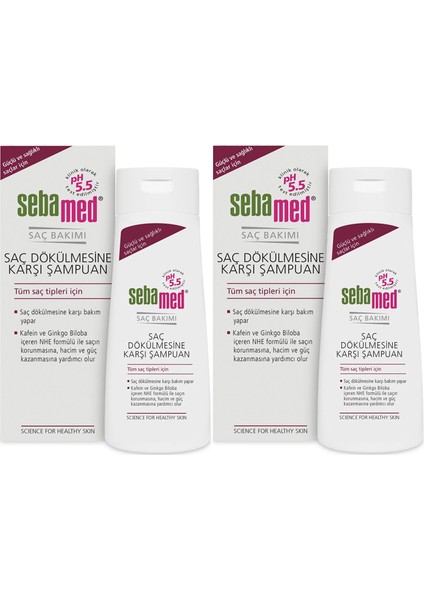 Şampuan 400ML Saç Dökülmesine Karşı (Tüm Saç Tipleri Için) (2 Li Set)