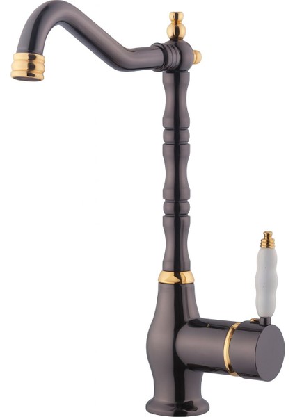 RUSTİK MUTFAK BATARYASI ANTRASİT - GOLD modelleri