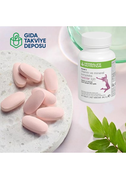 Formül 2 Vitamin ve Mineral Kompleks Kadınlar Için 60 Tablet fiyatları