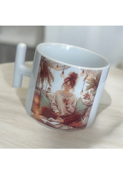 Kişiye Özel Hediyelik Kupa, Isimli, Hediyelik, Özel Tasarım Porselen Kupa, Kitapsever, Sevgiliye fiyatları