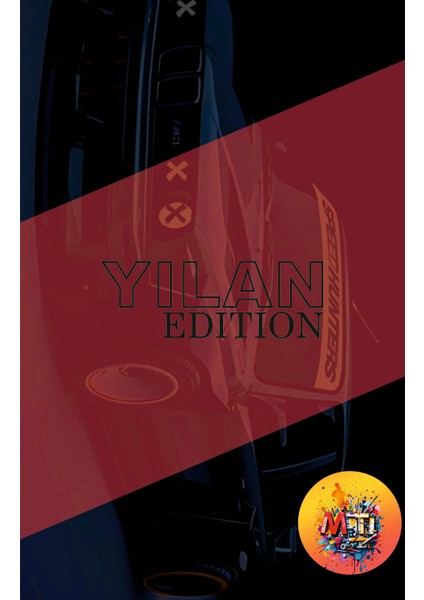 Yılan Edition Yazı Jdm Araba-Motosiklet Cam Etiket Sticker-Hologram Yılan Edition Sticker