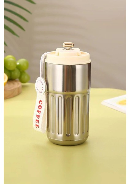 420 Ml, Mug, El Termosu, Vakumlu, Sıcak-Soğuk, Çay-Kahve, Silver, CIN486SLV