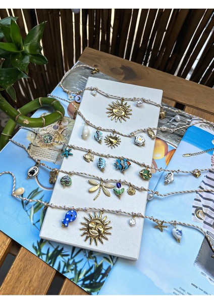 Güneş Charmlı Çelik Ip Kolye fiyatları