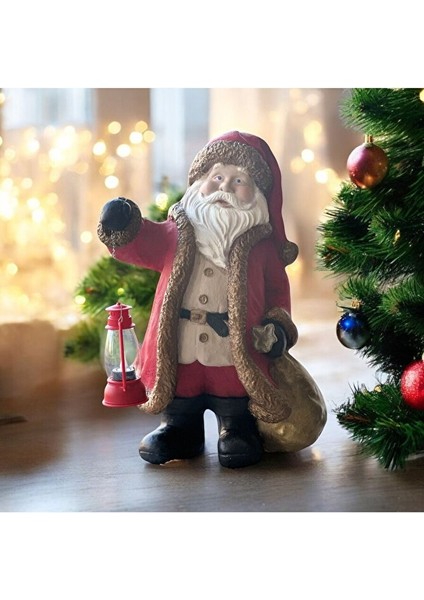 Lamba Tutan Noel Baba, Kırmızı, Yeniyıl, Yılbaşı