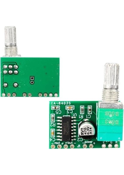 Weko CA-8403S Dijital Amfi Mini Board 2*3 Watt D Class 2.5-5 Volt