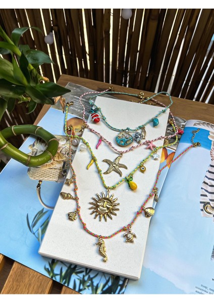 Deniz Yıldızı Charmlı Çelik Ip Kolye fiyatları