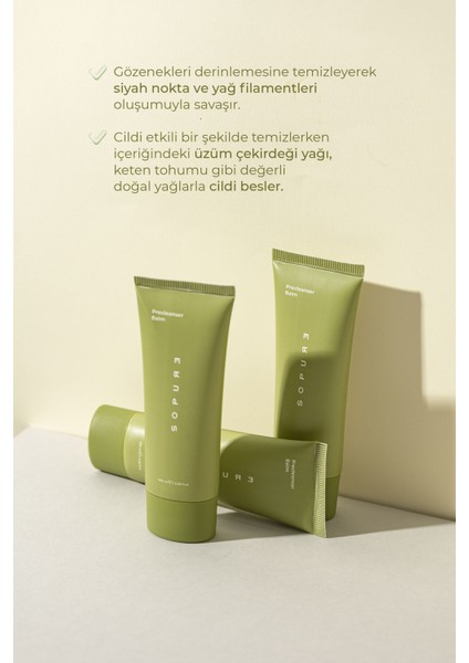 Balm Makyaj ve Güneş Kremi Temizleme Siyah Nokta Karşıtı 100 ml Karma Ciltler İçin fiyatları