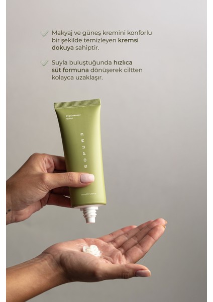Balm Makyaj ve Güneş Kremi Temizleme Siyah Nokta Karşıtı 100 ml Karma Ciltler İçin modelleri