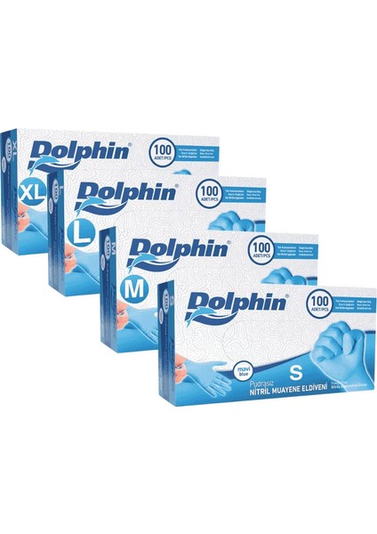 Mavi Nitril Eldiven, Tek Kullanımlık, Steril Olmayan, Pudrasız, Lateks Içermez, Muayene, Gıda Hazırlama, Pişirme, Temizlik, Mavi,kutuda 100 Adet, L Beden fiyatları
